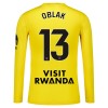 Original Fußballtrikot Atlético Madrid Oblak 13 Torwart 2025-26 Gelbe Langarm Für Herren